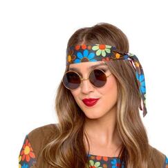 Brown Hippie Glasses