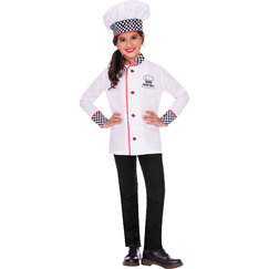 Chef Costume 4-6 Yrs