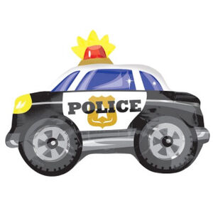 Police Car Balloon (60cm)